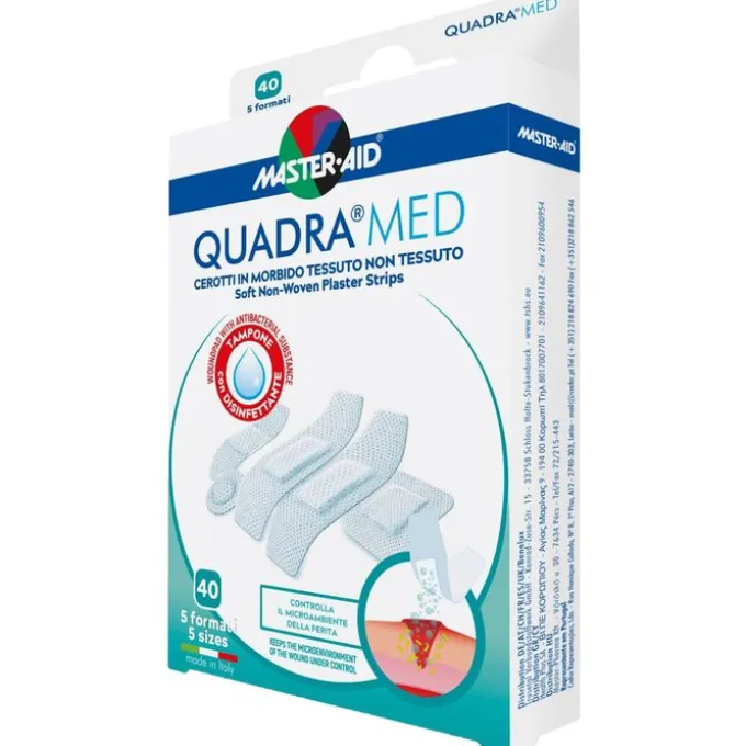 QUADRA MED Pflaster 5 Formate Master Aid 40 St