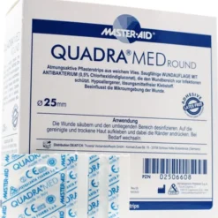 QUADRA MED round 25 mm Strips Master Aid 150 St