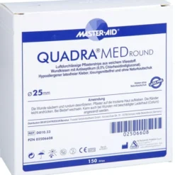 QUADRA MED round 25 mm Strips Master Aid 150 St