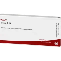 QUARZ D 20 Ampullen 10X1 ml