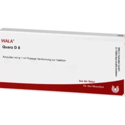 QUARZ D 8 Ampullen 10X1 ml