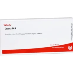 QUARZ D 8 Ampullen 10X1 ml