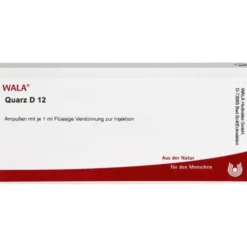 QUARZ D 12 Ampullen 10X1 ml
