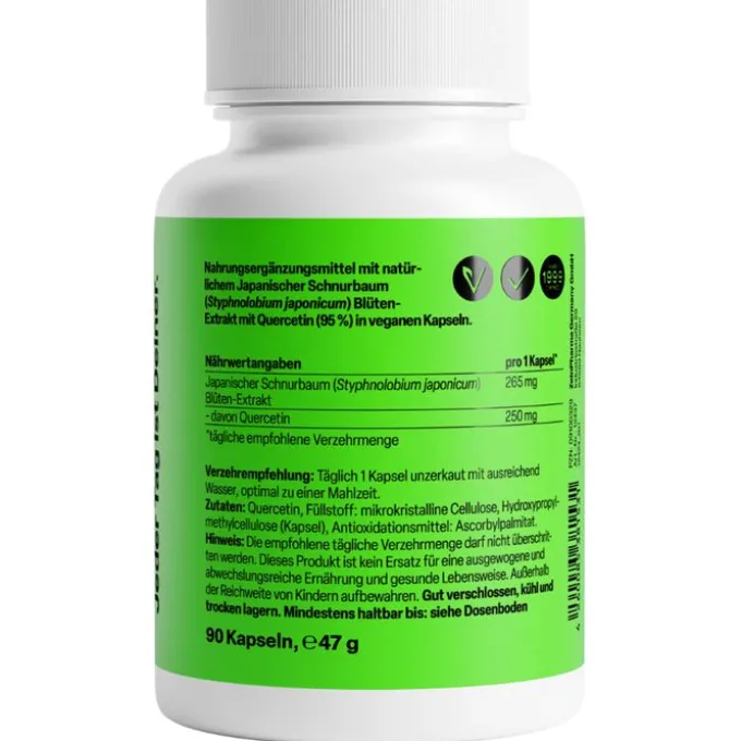 QUERCETIN KAPSELN 250 mg 90 Stück