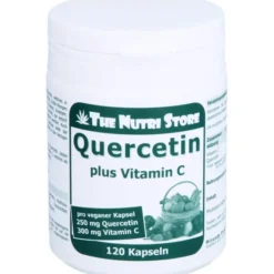 QUERCETIN 250 mg plus Vitamin C 300 mg Kapseln 120 Stück
