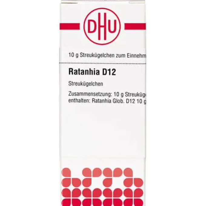 RATANHIA D 12 Globuli 10 g