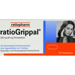 RATIOGRIPPAL 200 mg/30 mg Filmtabletten 20 St