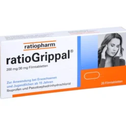 RATIOGRIPPAL 200 mg/30 mg Filmtabletten 20 St