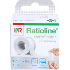 RATIOLINE acute Heftpflaster 2,5 cmx5 m 1 St