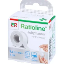 RATIOLINE acute Heftpflaster 2,5 cmx5 m 1 St