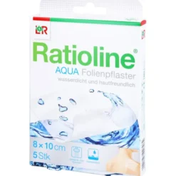 RATIOLINE aqua Duschpflaster 8x10 cm 5 St
