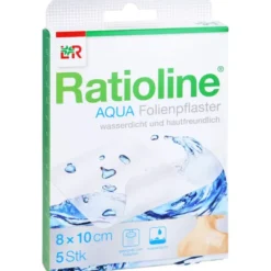 RATIOLINE aqua Duschpflaster 8x10 cm 5 St