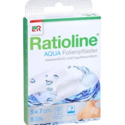 RATIOLINE aqua Duschpflaster 5x7 cm 5 St