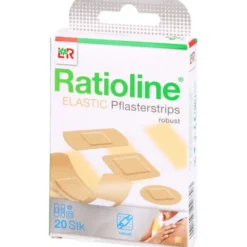 RATIOLINE elastic Pflasterstrips in 4 Größen 20 St