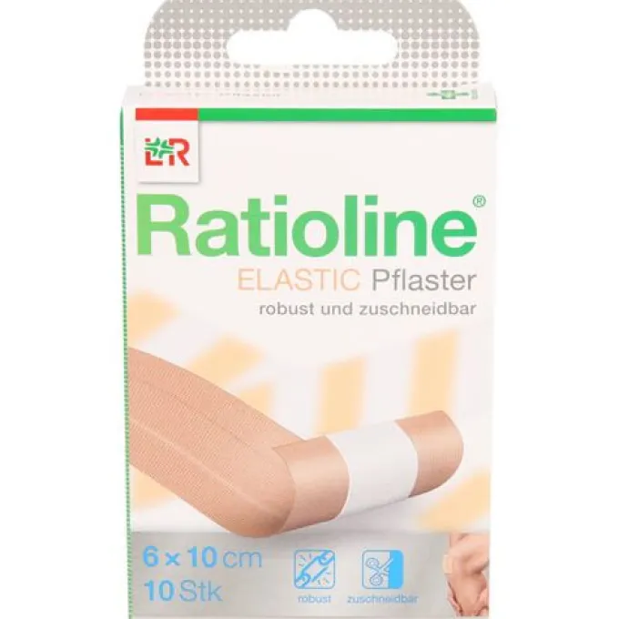 RATIOLINE elastic Wundschnellverband 6 cmx1 m 1 St