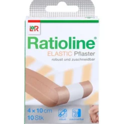 RATIOLINE elastic Wundschnellverband 4 cmx1 m 1 St