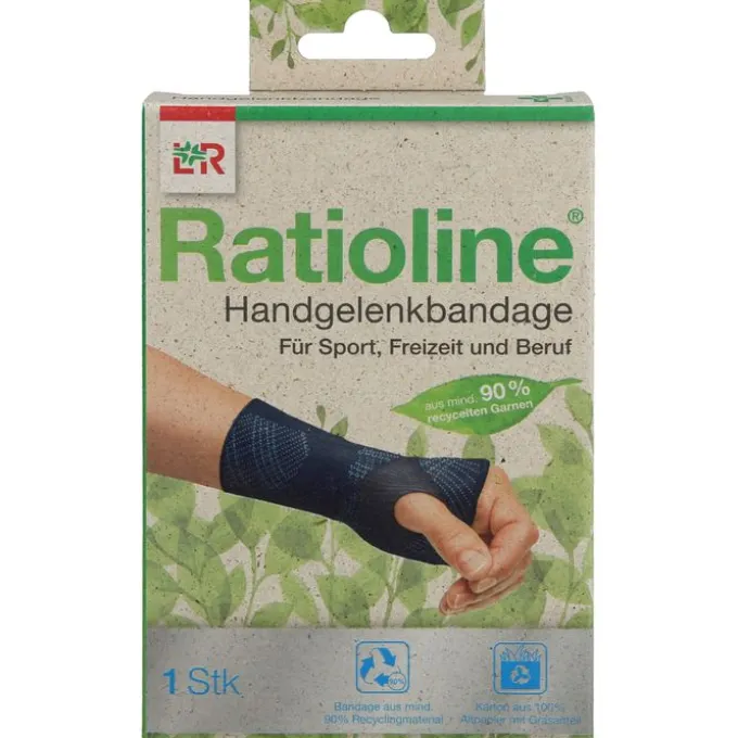 RATIOLINE Handgelenkbandage Gr.M 1 St