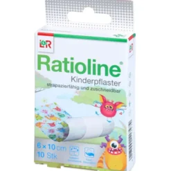 RATIOLINE Kinderpflaster zuschneidbar 6 cmx1 m 10 St