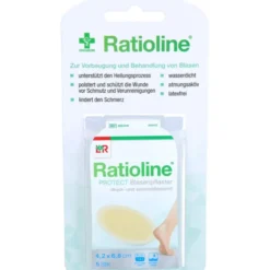 RATIOLINE protect Blasenpflaster 4,2x6,8 cm 5 St