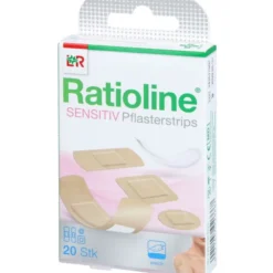 RATIOLINE sensitive Pflasterstrips in 4 Größen 20 St