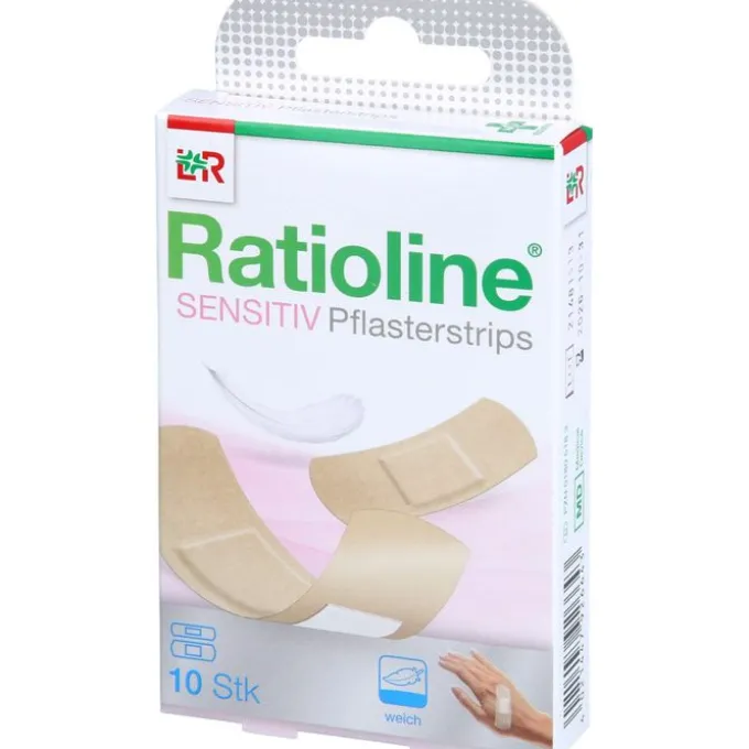 RATIOLINE sensitive Pflasterstrips in 2 Größen 10 St