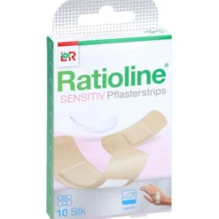 RATIOLINE sensitive Pflasterstrips in 2 Größen 10 St