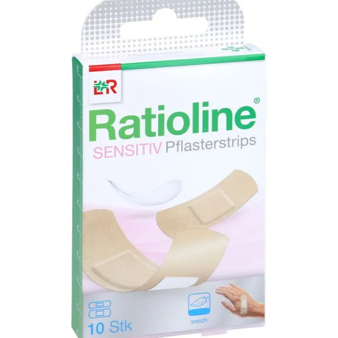 RATIOLINE sensitive Pflasterstrips in 2 Größen 10 St