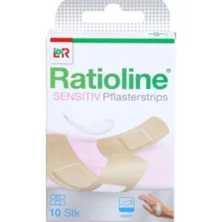 RATIOLINE sensitive Pflasterstrips in 2 Größen 10 St