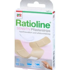 RATIOLINE sensitive Pflasterstrips in 2 Größen 10 St
