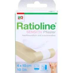 RATIOLINE sensitive Wundschnellverband 4 cmx1 m 1 St