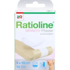 RATIOLINE sensitive Wundschnellverband 4 cmx1 m 1 St