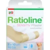 RATIOLINE sensitive Wundschnellverband 8 cmx1 m 1 St
