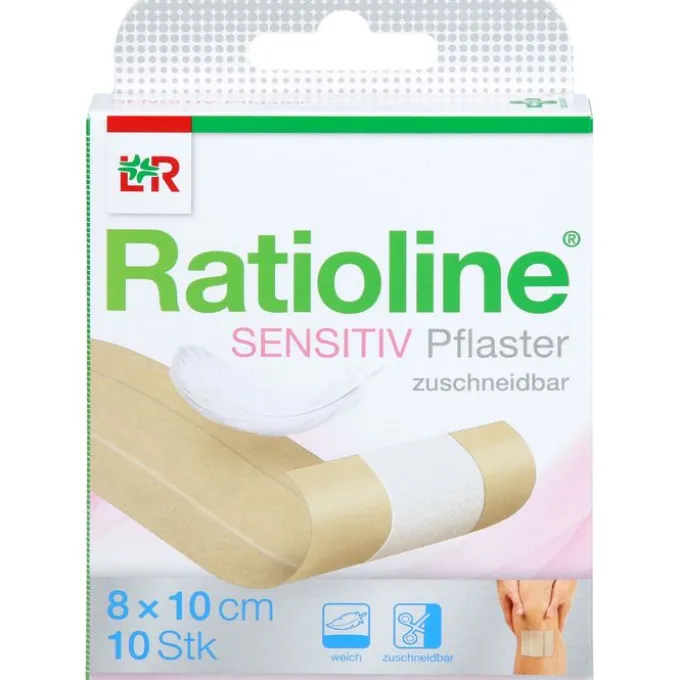 RATIOLINE sensitive Wundschnellverband 8 cmx1 m 1 St