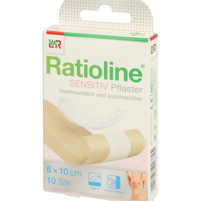 RATIOLINE sensitive Wundschnellverband 6 cmx1 m 1 St
