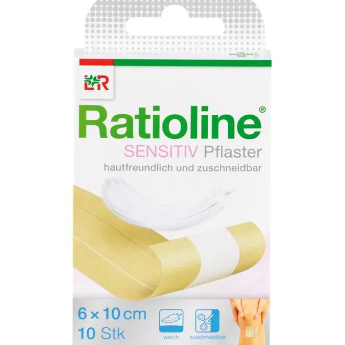 RATIOLINE sensitive Wundschnellverband 6 cmx1 m 1 St