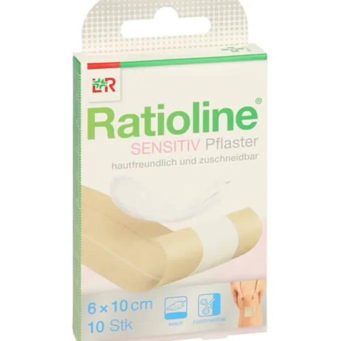 RATIOLINE sensitive Wundschnellverband 6 cmx1 m 1 St