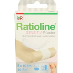 RATIOLINE sensitive Wundschnellverband 6 cmx1 m 1 St