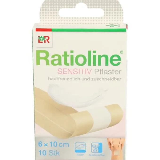 RATIOLINE sensitive Wundschnellverband 6 cmx1 m 1 St