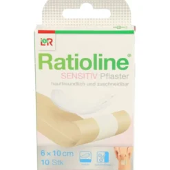 RATIOLINE sensitive Wundschnellverband 6 cmx1 m 1 St