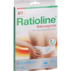 RATIOLINE Wärmegürtel Rückenbereich 10,5x115 cm 3 St