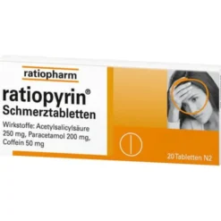 RATIOPYRIN Schmerztabletten 20 St