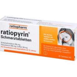 RATIOPYRIN Schmerztabletten 20 St