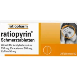 RATIOPYRIN Schmerztabletten 20 St
