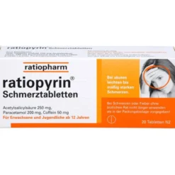 RATIOPYRIN Schmerztabletten 20 St