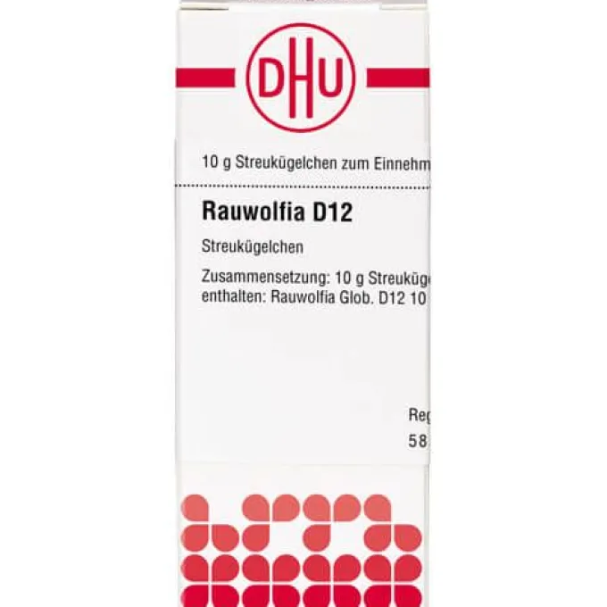 RAUWOLFIA D 12 Globuli 10 g