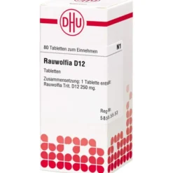 RAUWOLFIA D 12 Tabletten 80 St