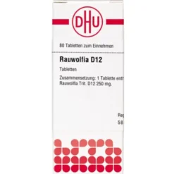 RAUWOLFIA D 12 Tabletten 80 St