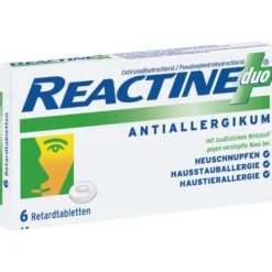 REACTINE duo Retardtabletten 6 St