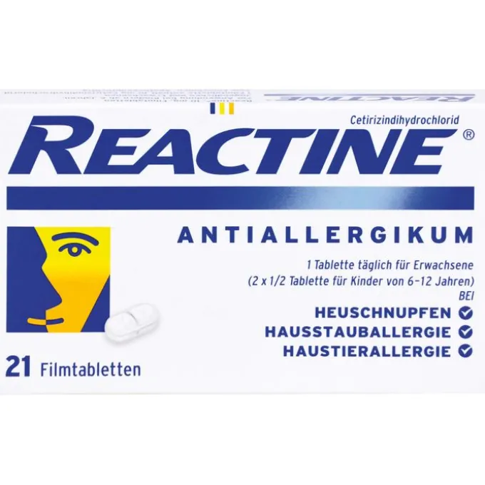 REACTINE Filmtabletten 21 St