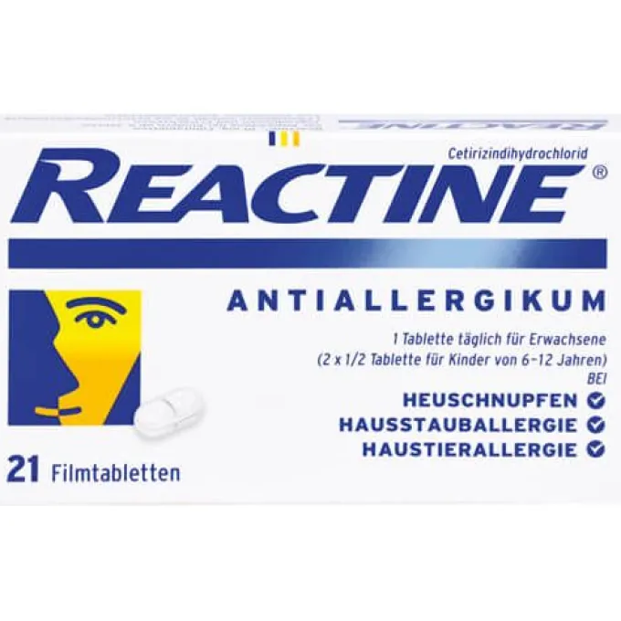 REACTINE Filmtabletten 21 St